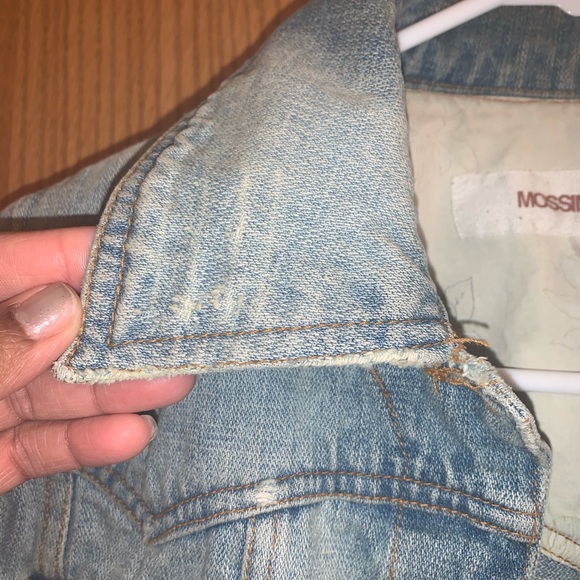 Mossimo Distressed Denim Jacket - Picture 8 of 12
